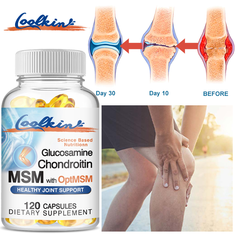 Glucosamine Chondroitin Joint - Glucosamine Chondroitin MSM - Improves Absorption,