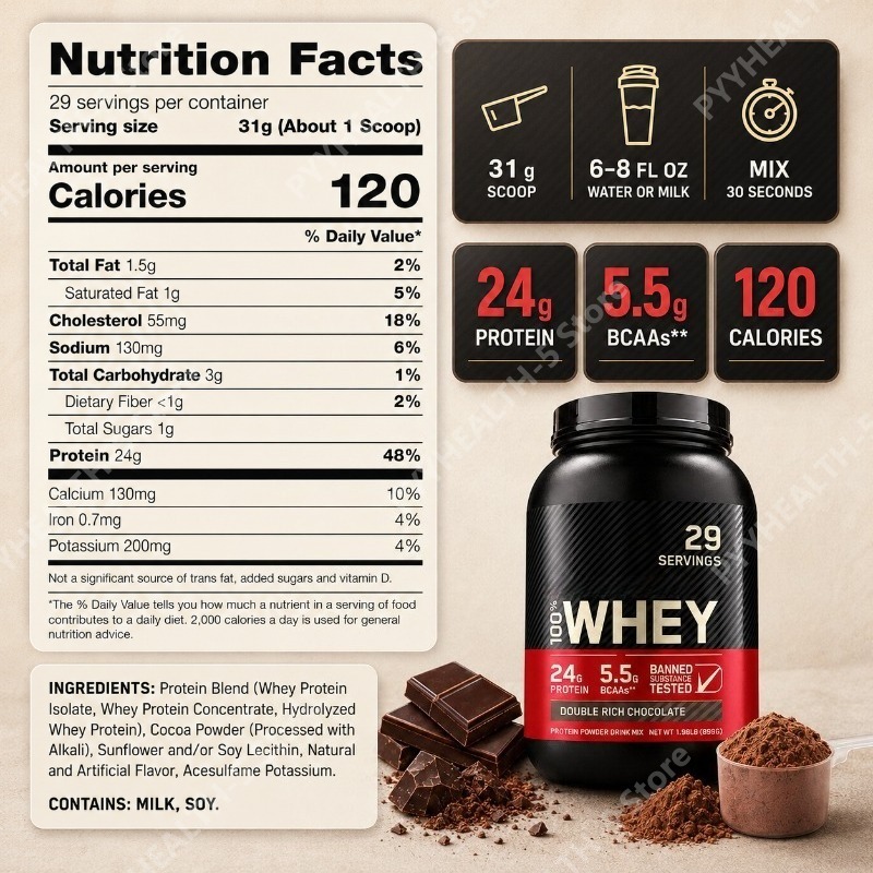Whey Protein Powder Double Ric - Fitness Nutrition Protein review and price
