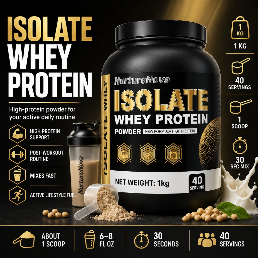 NurtureNova Isolate Whey Prote - Fitness Nutrition Protein review and price