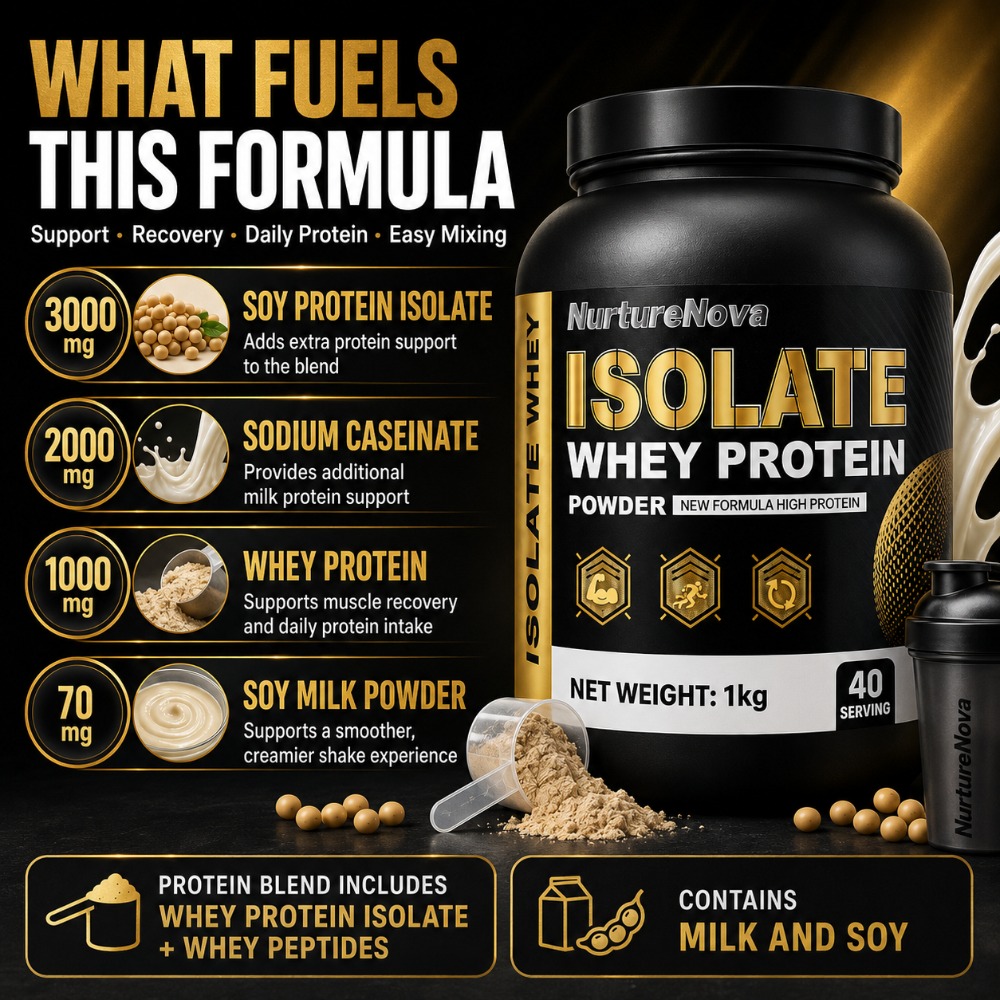 NurtureNova Isolate Whey Prote - Fitness Nutrition Protein review and price
