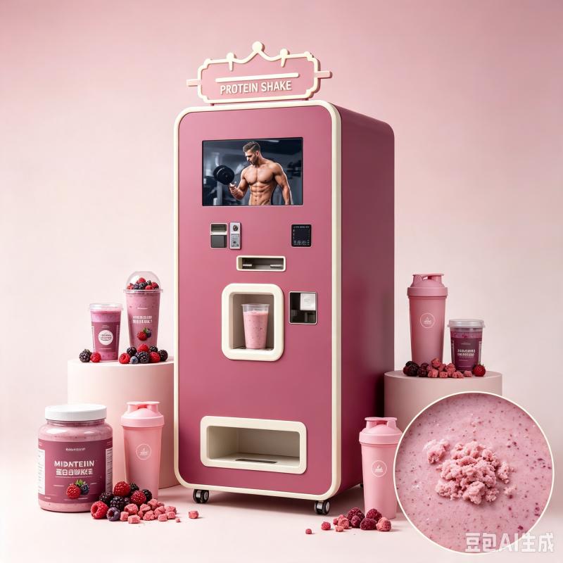 Protein Shake Vending Machine  - Fitness Nutrition Protein review and price