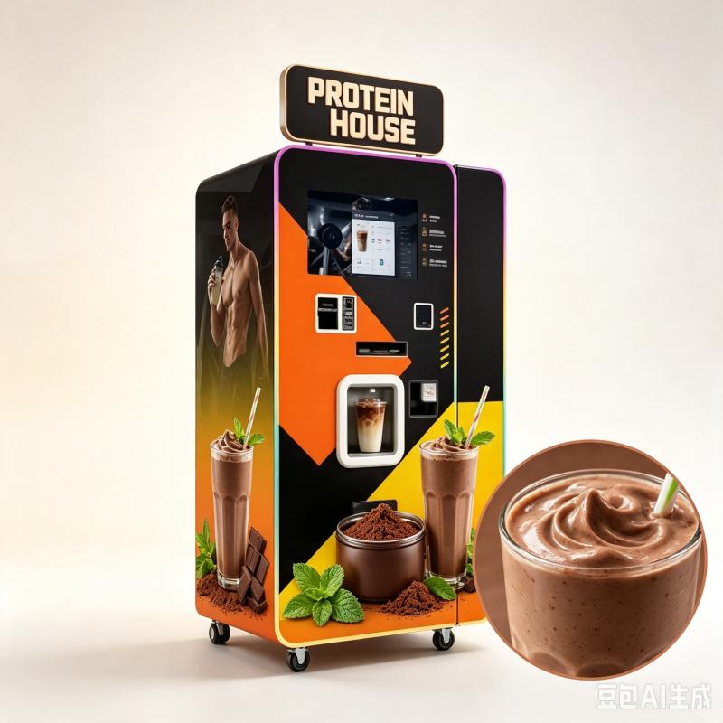 Protein Shake Vending Machine  - Fitness Nutrition Protein review and price